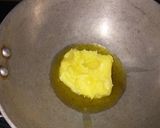 A picture of step 2 of Badam Atta Halwa.