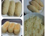 Hình bước làm 1 của món Chuối cuộn nếp nướng