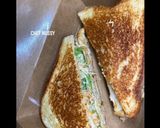 A picture of step 1 of Chicken sandwich.