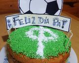 Foto del paso 4 de la receta: Torta futbolera para papá 💙