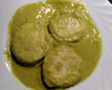 Foto del paso 4 de la receta: Medallones de merluza con salsa de pimientos verdes