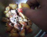 A picture of step 3 of Street style Aloo chaat.
