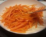 A picture of step 5 of Japchae.
