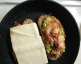 酪梨泡菜起司全麥三明治-Avocado Kimchi Cheese Sandwich-奶素,簡單一人食的食譜步驟2照片