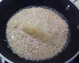 Foto del passaggio 4 della ricetta Risotto con crema di gorgonzola, zucchine e speck croccante