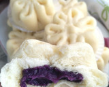 Foto langkah ke 7 dari resep Bakpao isi pasta ubi ungu (tanpa tepung tangmien dan putih telur).