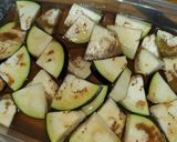 Foto del paso 1 de la receta: Fideuá de verduras con muselina de menta