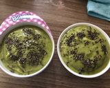 Hình bước làm 1 của món Sinh tố bơ mãng cầu rắc chia cho bé +9m tuổi