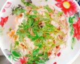 Hình bước làm 3 của món Củ sắn xào tép