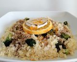 Foto del paso 11 de la receta: Ensalada de brócoli y bulgur con vinagreta de naranja