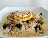 Foto del paso 11 de la receta: Ensalada de brócoli y bulgur con vinagreta de naranja