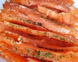 Une image de l'étape 7 de Saumon gravlax 😍 #avril.
