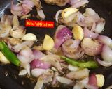 A picture of step 5 of Mushroom Masala(no cream added).