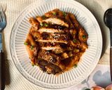 Foto langkah ke 6 dari resep Creamy Tofu Chicken Pasta.