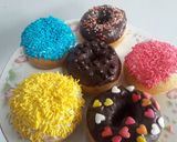 Foto langkah ke 9 dari resep Donat lembut tanpa telur.