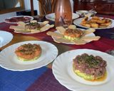 Foto del paso 3 de la receta: Tartares de salmón y atún