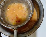 A picture of step 5 of Moong dal tomato carrot soup.