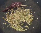 A picture of step 1 of Dry sev samosa.