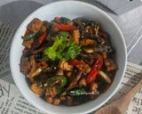 Foto langkah ke 6 dari resep Tumis Tempe Teri Pedas Manis.