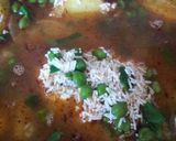 A picture of step 4 of Green Gram Rice.