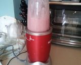 A picture of step 3 of Strawberry and banana smoothie.