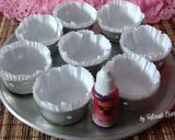 Foto langkah ke 3 dari resep Bolu Kukus Merah Putih.