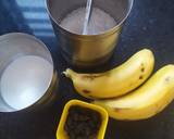 Banana Raisins milkshake recipe step 1 photo