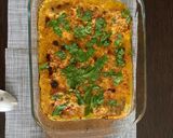 A picture of step 4 of Lemon Baked Fish (with tons of creamy sauce).