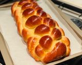 Húsvéti foszlós fonott kalács recept fázis 4 fotója