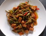 Foto langkah ke 4 dari resep Oseng- Oseng Buncis Tempe.