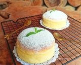 Foto langkah ke 5 dari resep 19. Japanese Cheddar Cheese Cake (2 Telur Oven Tangkring).