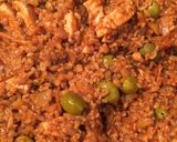 Mennyei paradicsomos-csirkés bulgur recept fázis 4 fotója