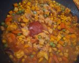 Paradicsomos - zöldséges csirkemellfilé rizzsel /egytàlètel/🍅🐣🌽🥕🧅🫛🍄🟫🍛 recept fázis 5 fotója