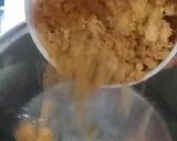A picture of step 1 of Dark Chocolate cake.