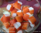 A picture of step 7 of Patatas Bravas.