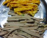 A picture of step 1 of Vietnamese Fresh Spring Rolls (Nem cuốn/Gỏi cuốn).