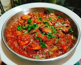 চিংড়ি মশালা কারি (chingri masala curry recipe in Bengali) রেসিপির ধাপ 8 ছবি