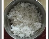 A picture of step 1 of Bhujia Sev - Leftover Rice.