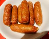 A picture of step 1 of Beef, Pork Sausages with Green Beans 😍🐂🐖🥗🌶.