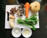 Hình bước làm 1 của món Bánh tráng lụi