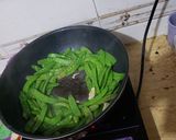 扁豆炒蝦仁的食譜步驟1照片