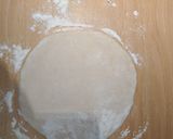 A picture of step 7 of Mozzarella and chorizo tear and share bread.