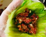 Foto del paso 5 de la receta: Albóndigas rellena con repollo!