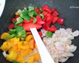 A picture of step 6 of Baby Corn Pepper Fry.