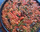 Foto del paso 7 de la receta: Arroz de verduras con salsa romesco