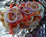 Foto del paso 2 de la receta: Papillote de Sabalo...🐟🐠😋