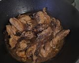 Hình bước làm 5 của món Gà Kho Nấm Hương Kiểu Người Hoa/ Braised Chicken Mushroom