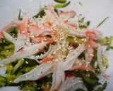 芝麻油拌小黃瓜蟹肉絲的食譜步驟3照片