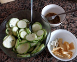 Foto del paso 1 de la receta: "Pastel" de zucchini y seitán. ♻️