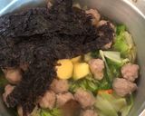 รูปขั้นตอนการทำที่ 4 ของ ต้มจืดหมูเด้งสาหร่าย